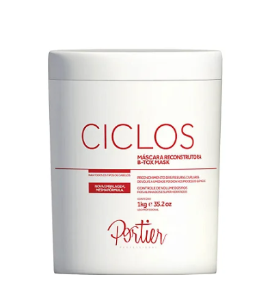 Mascara Condicionante Ciclos B-Tox 1kg Portier