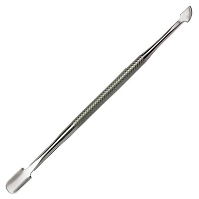 ESPATULA DUPLA VILTY P/ CUTICULA (ACO INOX) - UNID .