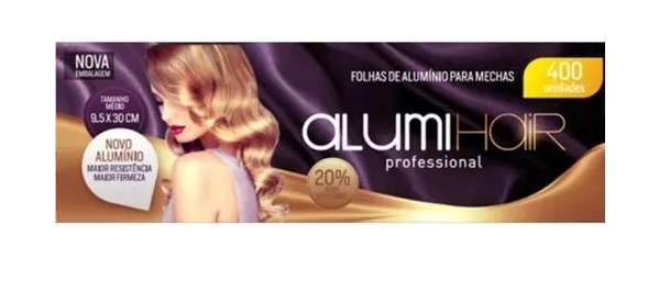 Alumi Hair Medio c\ 400 folhas