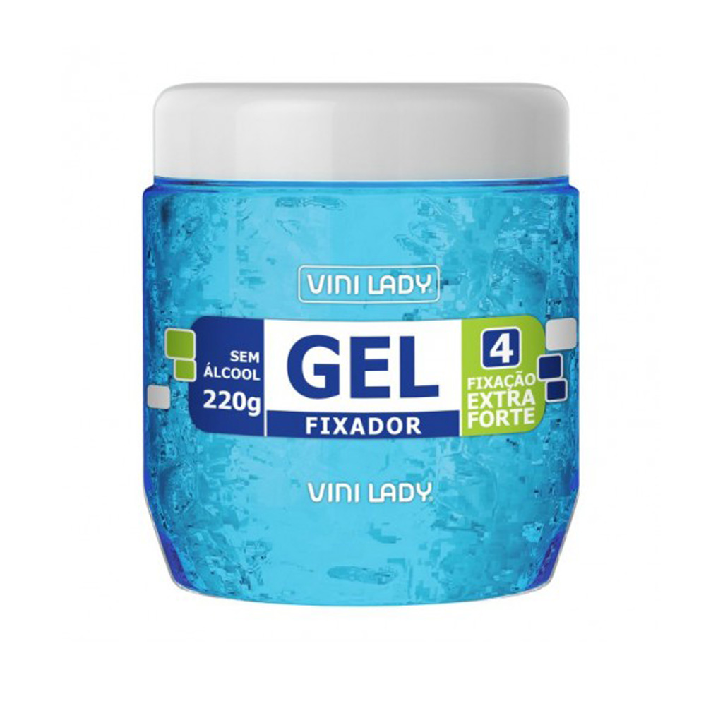 GEL COND 220GR VINILADY FIX N4 EXTRA FORTE AZUL NOVO