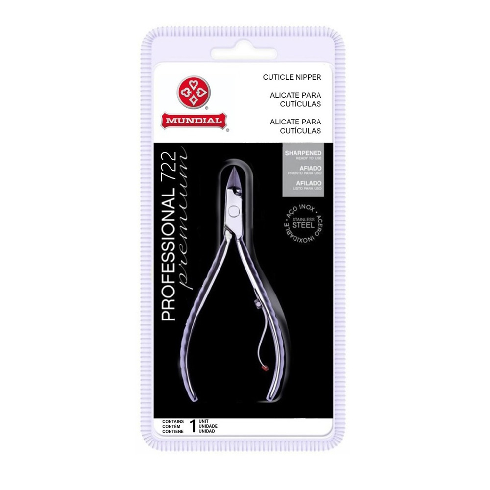 Alicate Cuticula Mundial - 722 Profissional