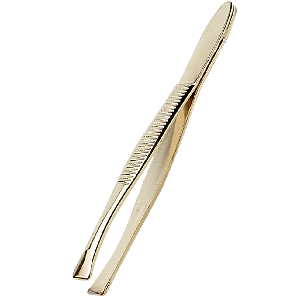 Pinça 78MM Dourada Ponta Reta ref.6119B M. Boni