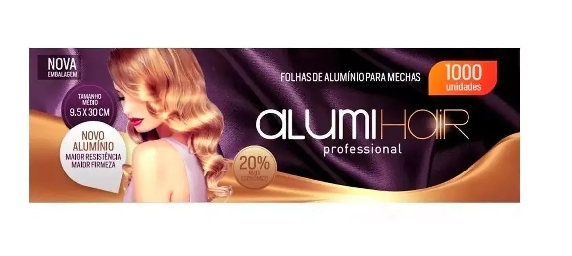 ALUMI HAIR MEDIO 1000 UNID