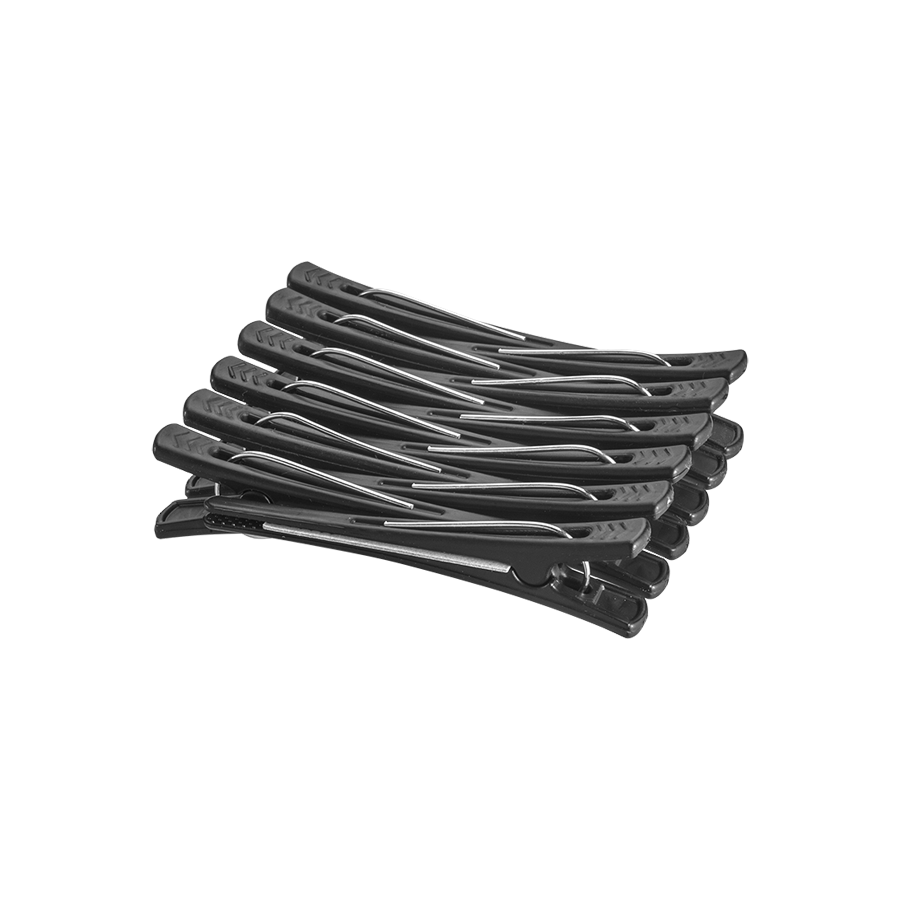 CLIPS P/ CABELO 4535 C/ 12 UN PRETOS