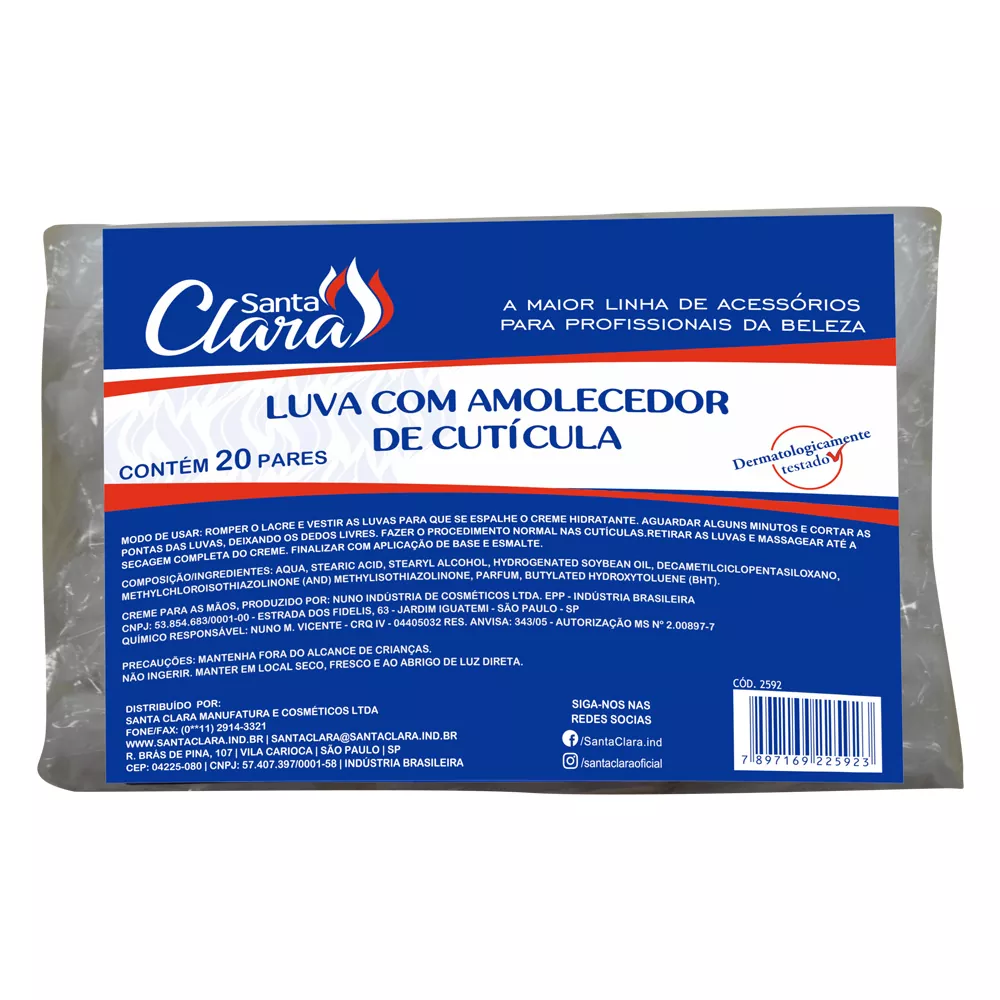 LUVA C/AMOLEC.PCT.C/20 PARES