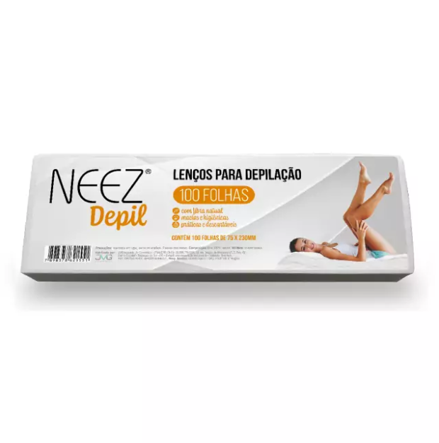 Lenco p/ Depilacao 100 unid. Neez Depil