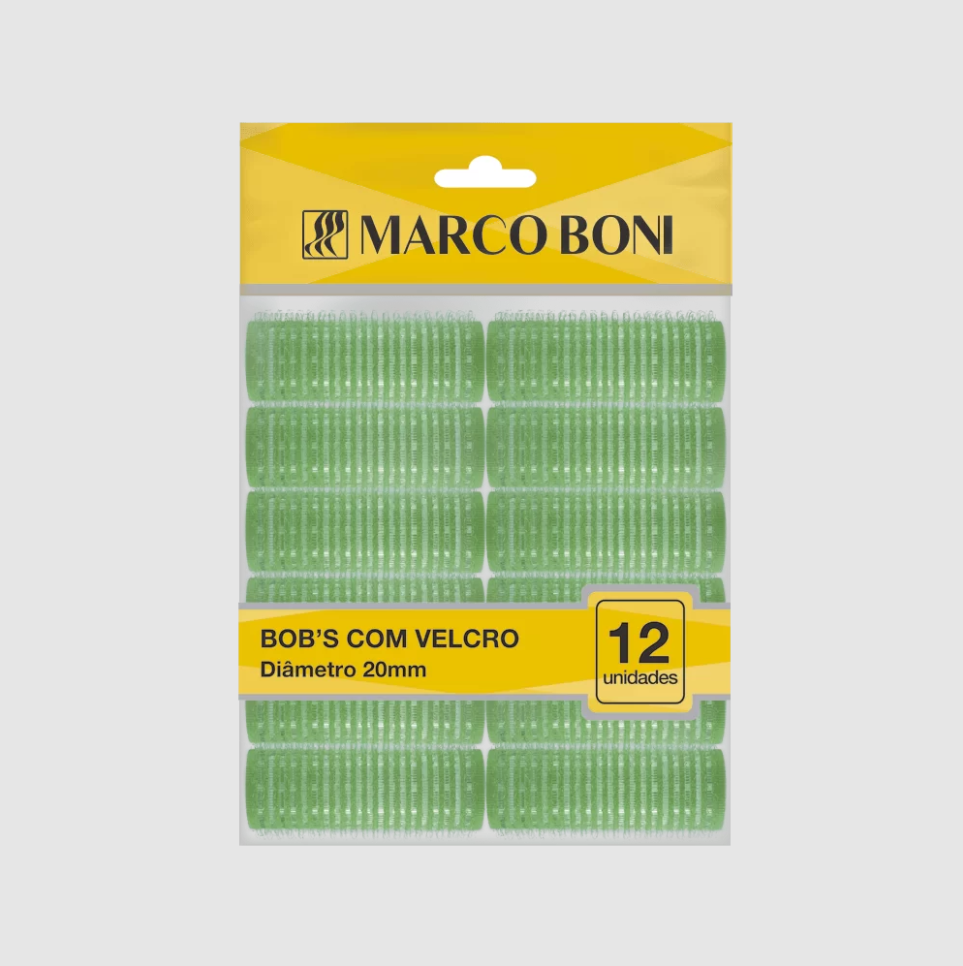 Bobs c/ Velcro Pequeno c/ 12 unid.