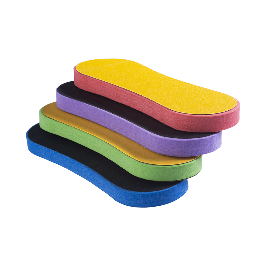 LIXA PEDICURE EVA ANATOMICA 4504 LIXA GROSSA 120 GR - LIXA FINA 220 GR