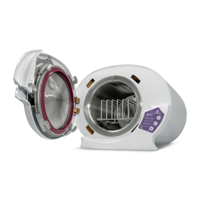 AUTOCLAVE AMORA 4L INOX BIVOLT LILAS PORTUGUES N