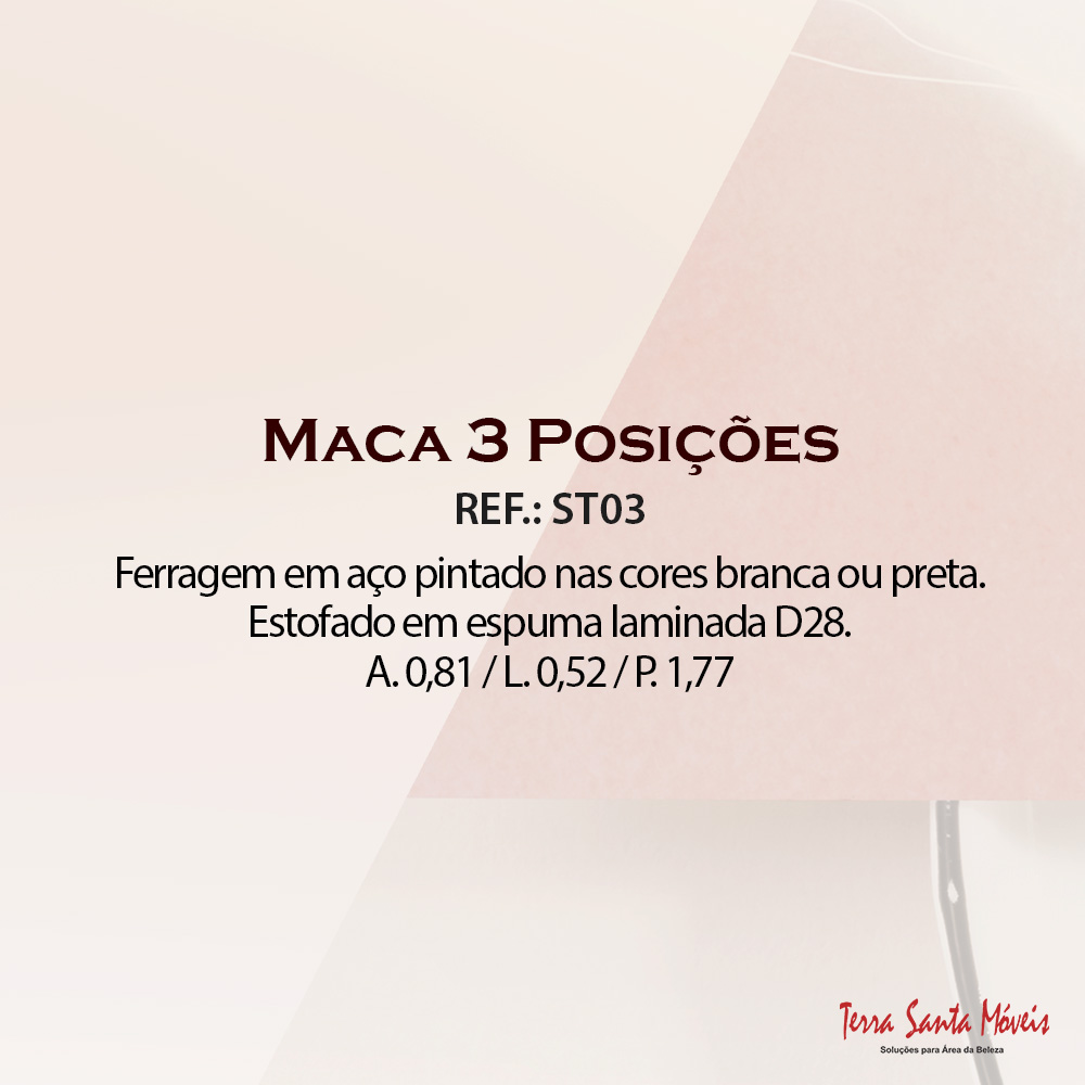 MACA 3 POSICOES PRETO VENICEL