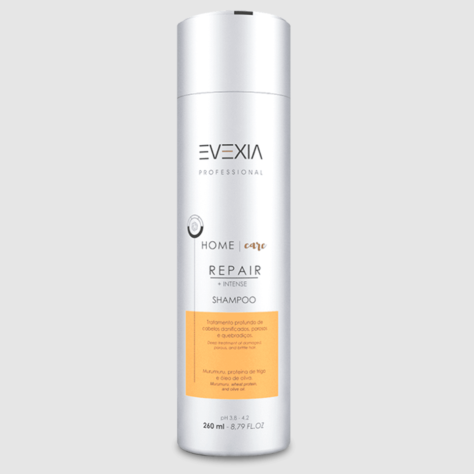 SHAMPOO REPAIR + INTENSE EVEXIA PROFISSIONAL -260ML