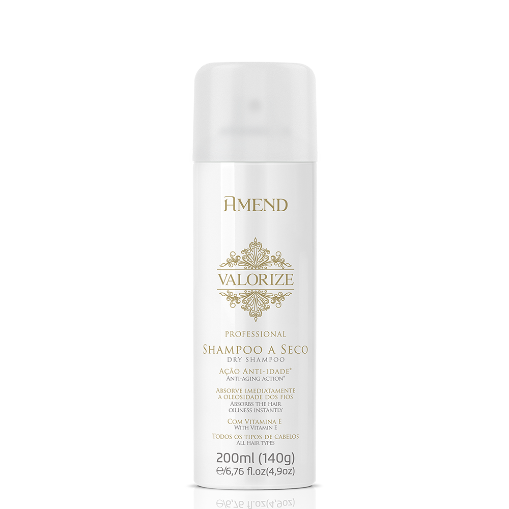 SHAMPOO A SECO ACAO ANTI-IDADE VALORIZE 200ML