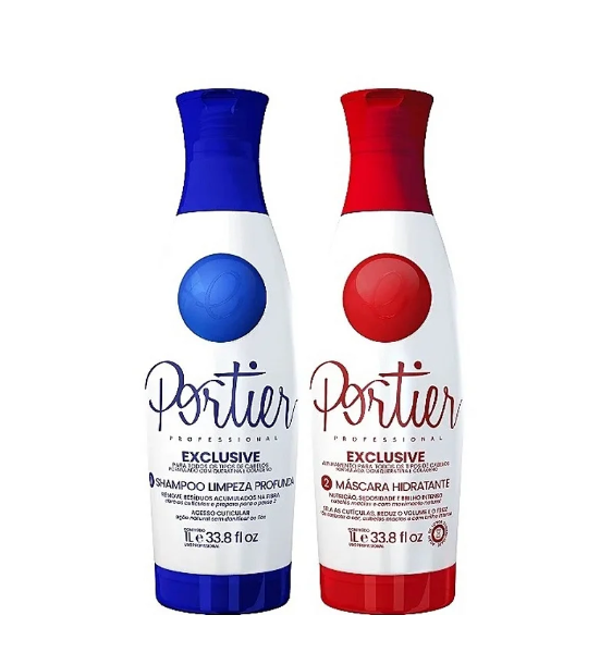 PORTIER KIT EXCLUSIVE ( SHAMPOO + MASCARA ) 1LT