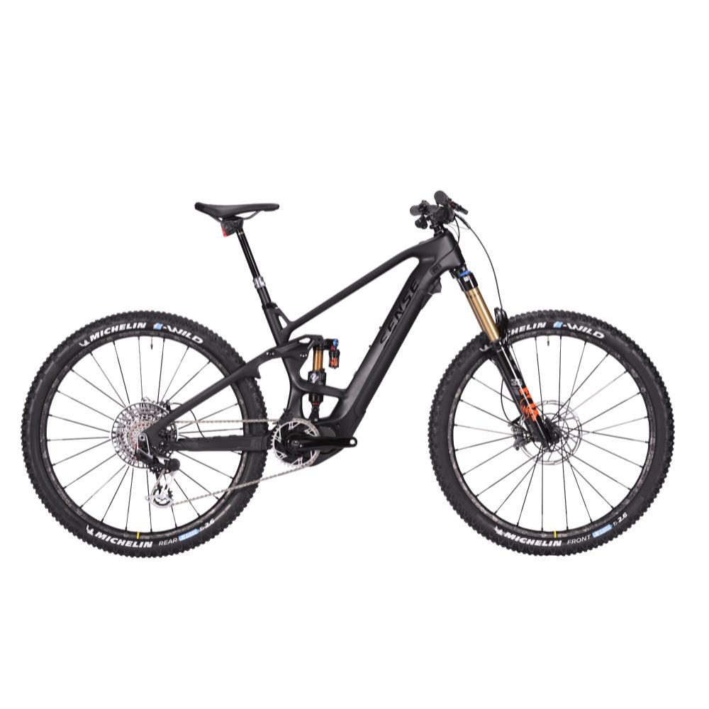 Bicicleta Sense Carbon Exalt E-Trail Black Edition 06/20 Tam L