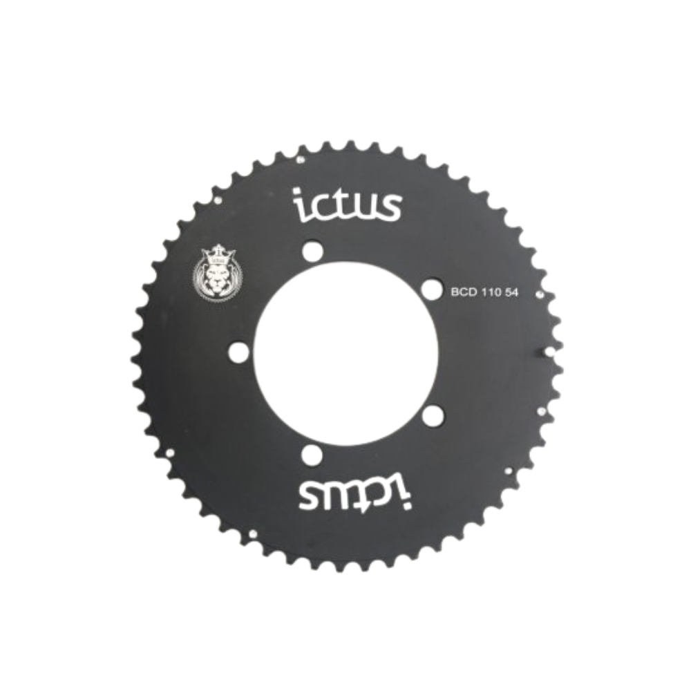 Coroa Ictus Speed Indexada Aero Bcd 110 54T preta