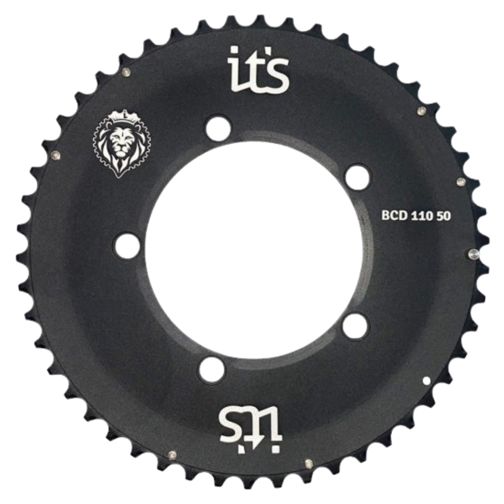Coroa Ictus Speed Indexada Aero Bcd 110 50 Preta