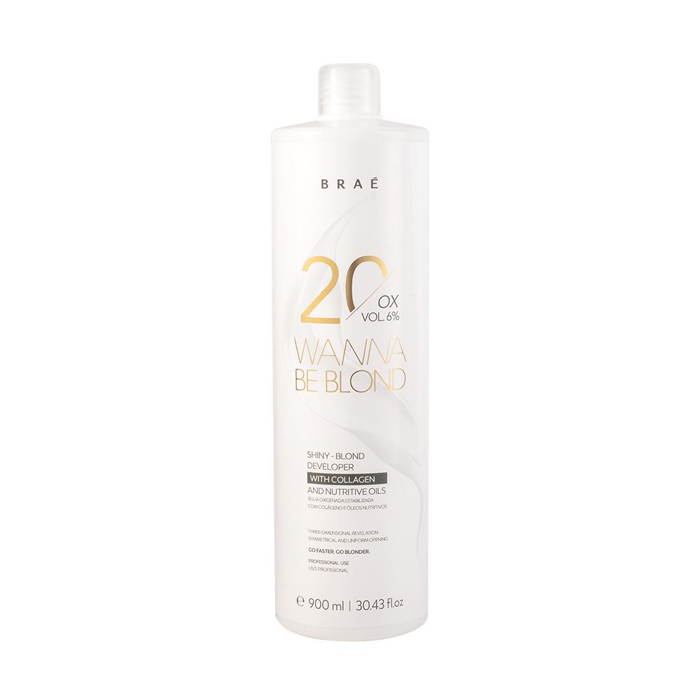 BRAÉ WANNA BE BLOND OX 20 VOLUMES 900ml