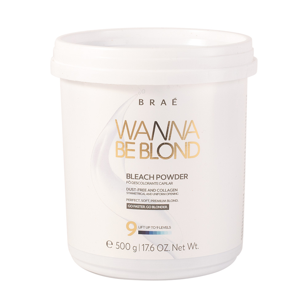 BRAÉ WANNA BE BLOND PÓ DESCOLORANTE CAPILAR 500g