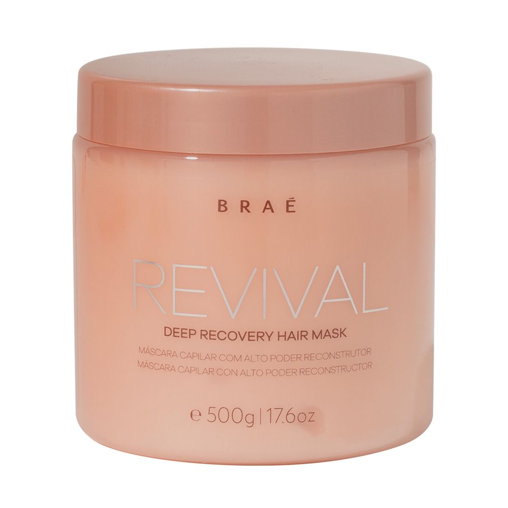 BRAÉ REVIVAL MÁSCARA CAPILAR COM ALTO PODER RECONSTRUTOR 500g
