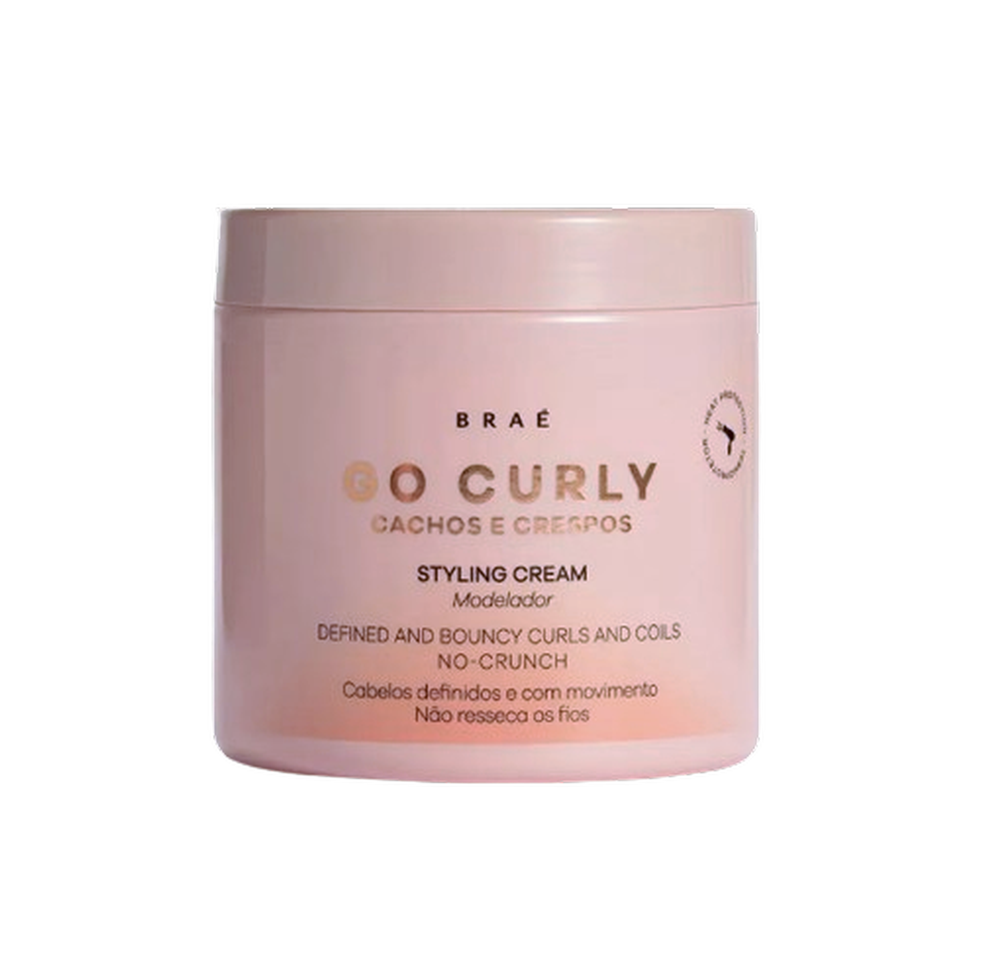 BRAÉ GO CURLY CACHOS E CRESPOS STYLING CREAM CONDICIONANTE 500g