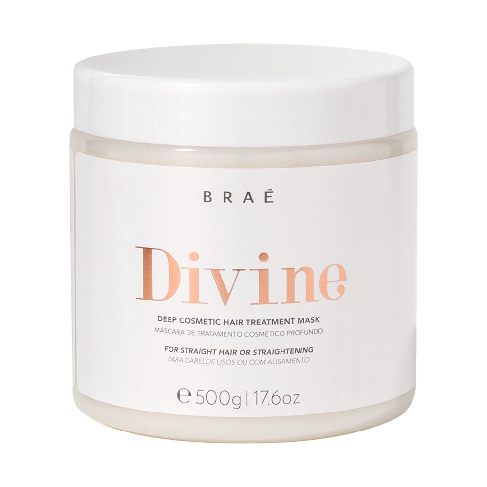 BRAÉ DIVINE MASCARÁ DE TRATAMENTO COSMETICO PROFUNDO 500g