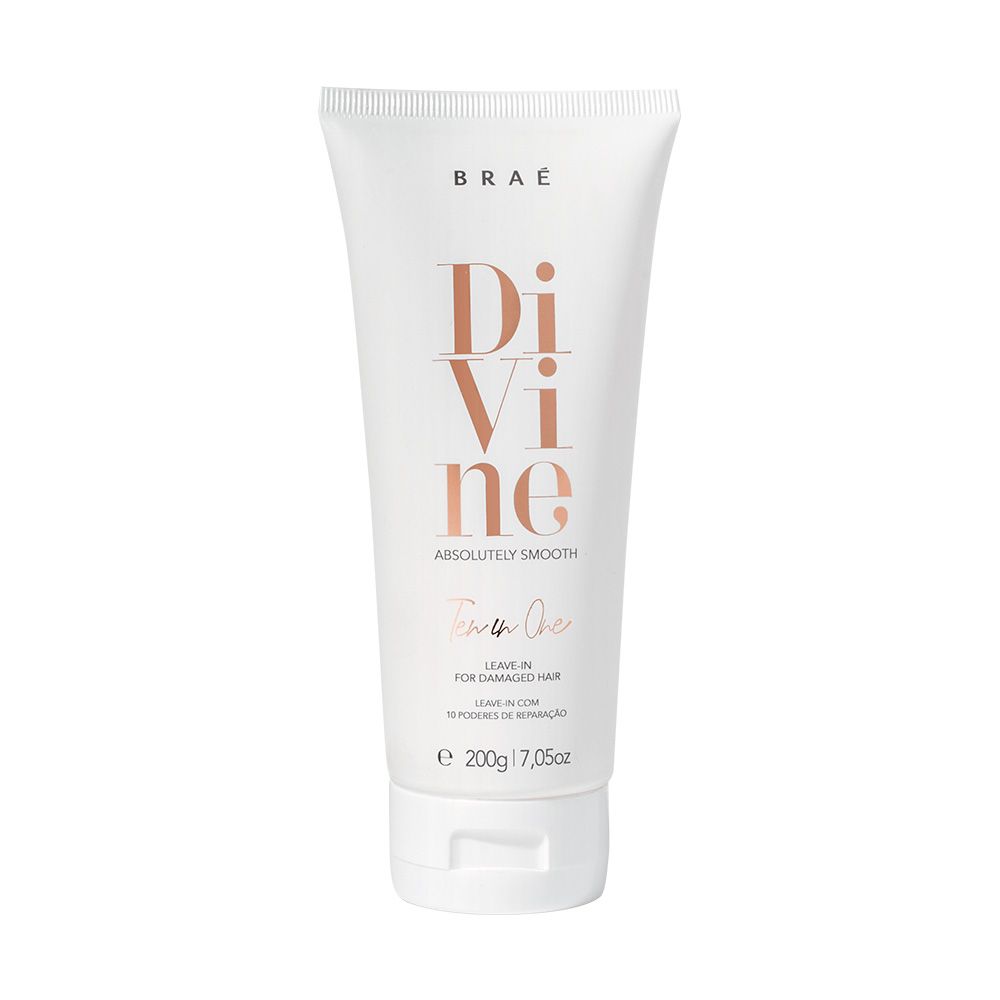 BRAE DIVINE KIT SHAMPOO 250 ml + CONDICIONADOR 250ml + 10 IN 1 200g + SERUM PLUME SENSATION 60ml