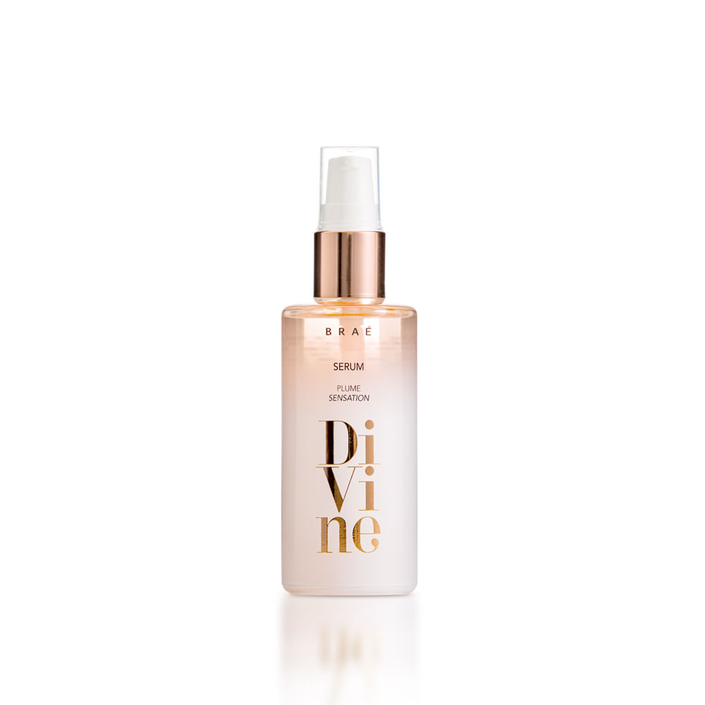 BRAE DIVINE KIT SHAMPOO 250 ml + CONDICIONADOR 250ml + 10 IN 1 200g + SERUM PLUME SENSATION 60ml