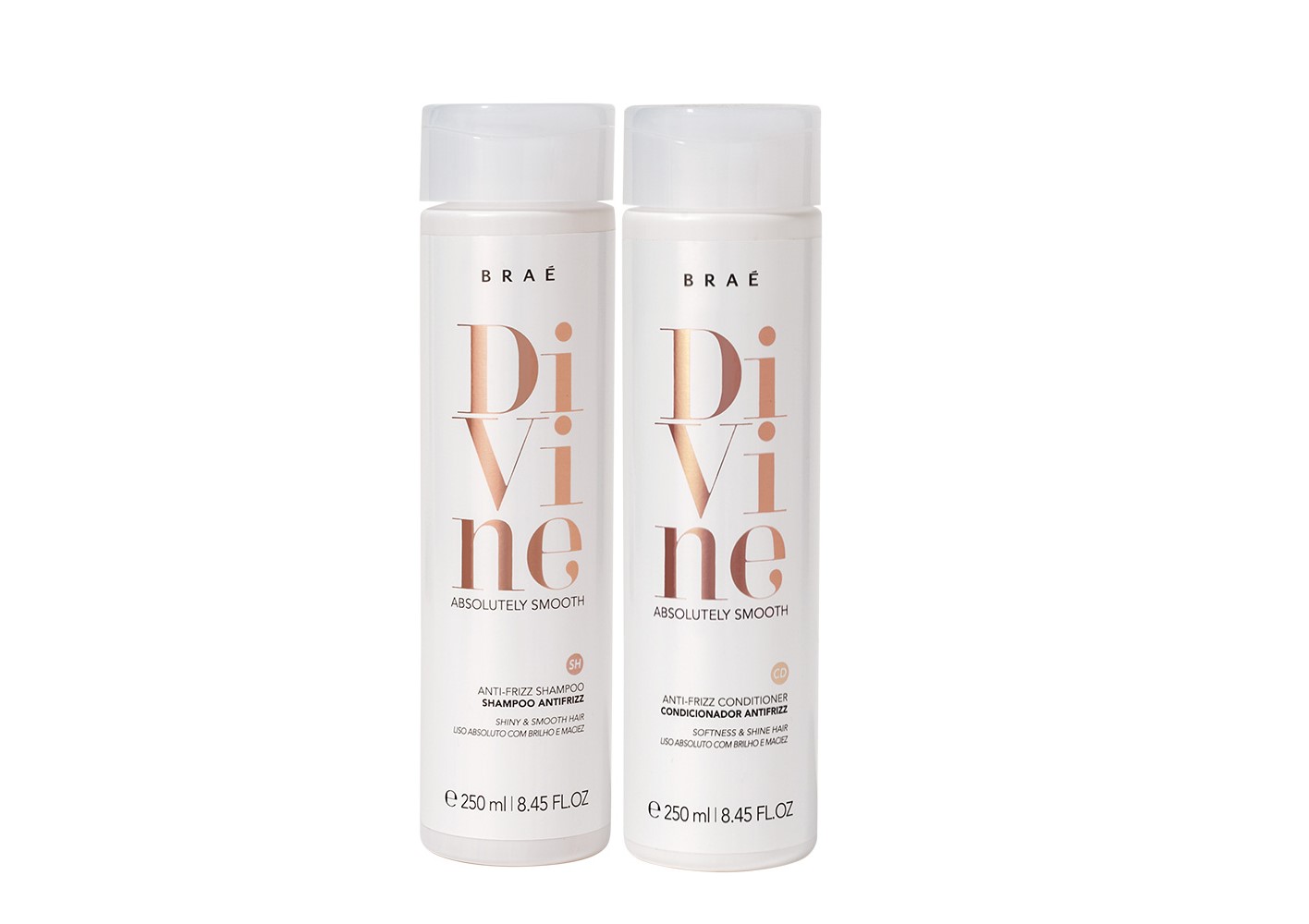 BRAE DIVINE KIT SHAMPOO 250ml + CONDICIONADOR 250ml
