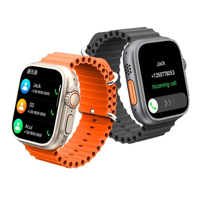 Relógio Smartwatch Hw68 Ultra Mini 41Mm - Dourado