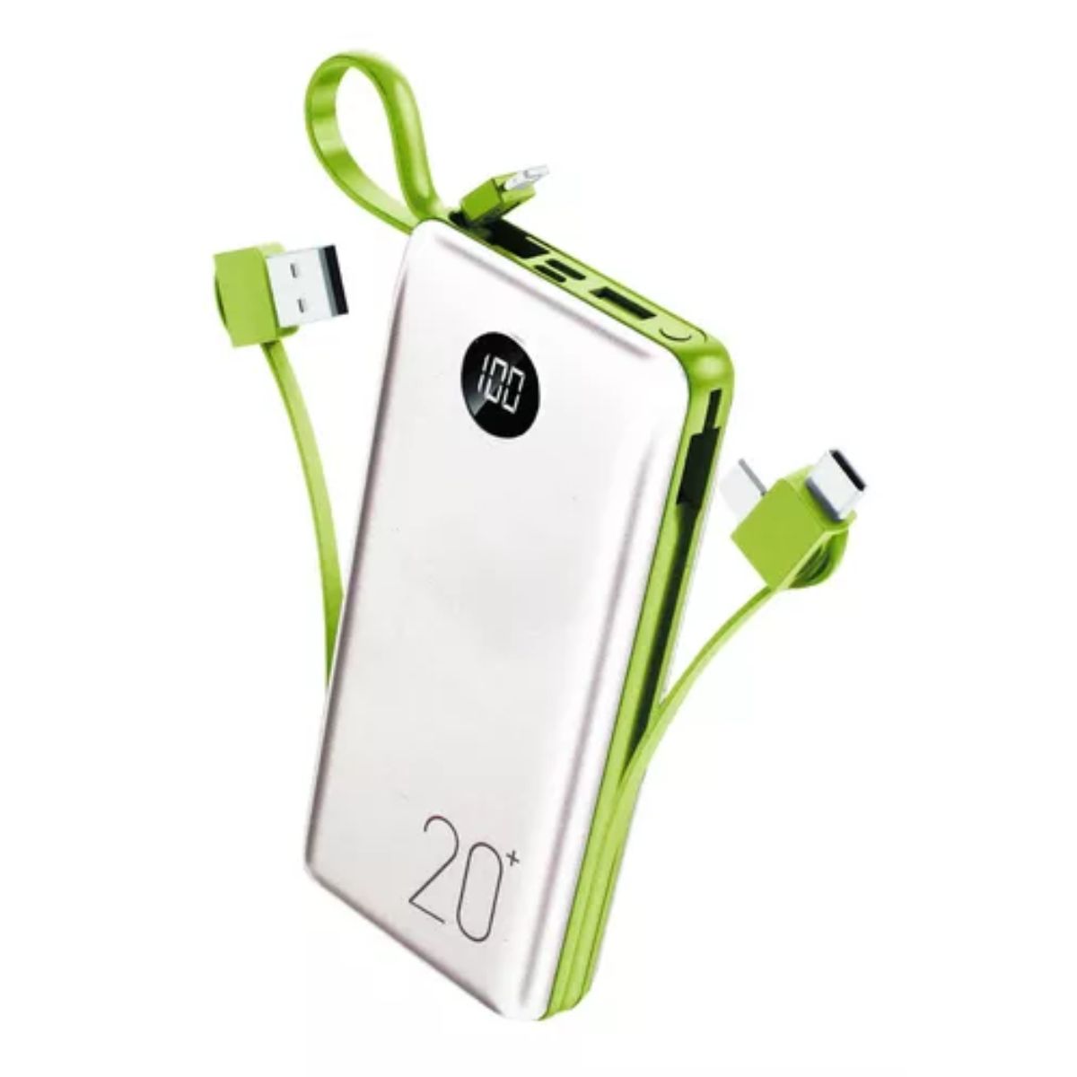 Power Bank 20.000Mah - Pn-959 - Branco