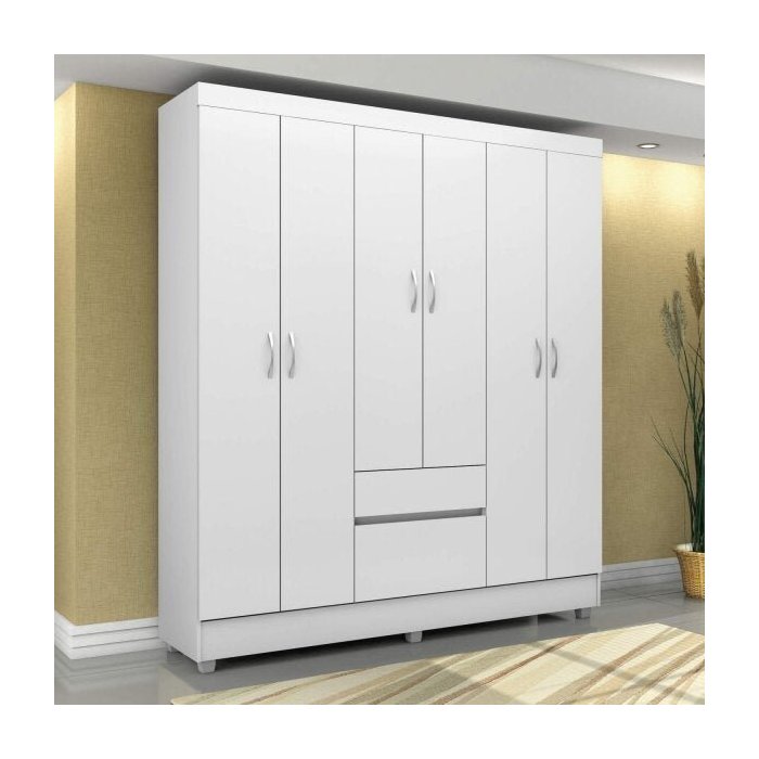 Guarda Roupa Flash II Branco/Flex