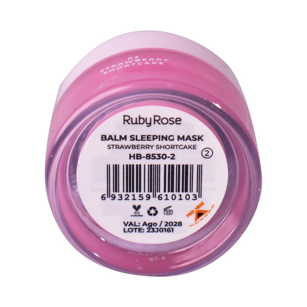 Balm Seeping Mask Strawberry Shortcake Hb85302 Ruby Rose
