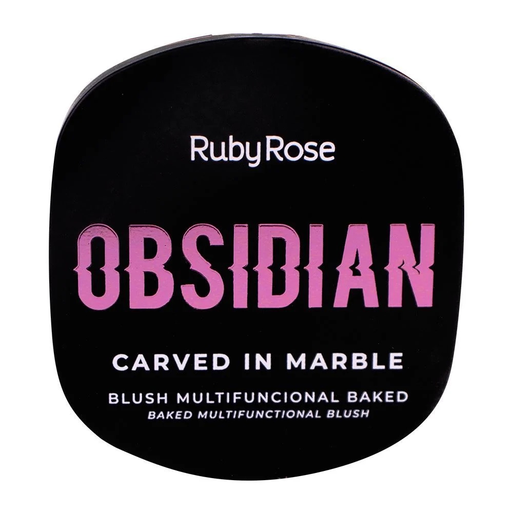 Blush Allegory of Honor - Carved in Marble Obsidian - Ruby Rose